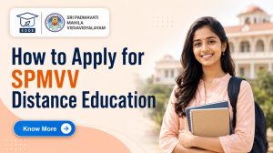 How to Apply for SPMVV Distance Education